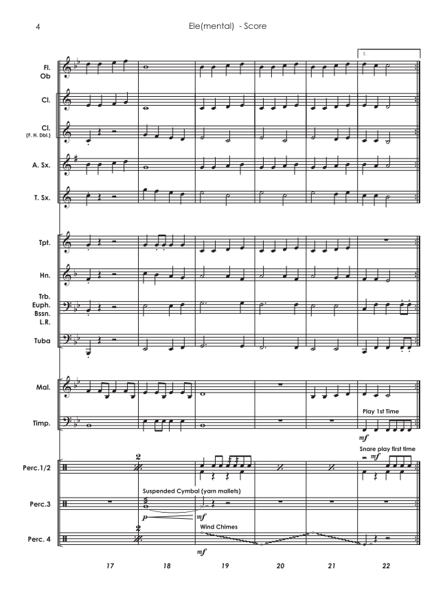 Randall Standridge Music Grade 1 - Ele(mental)