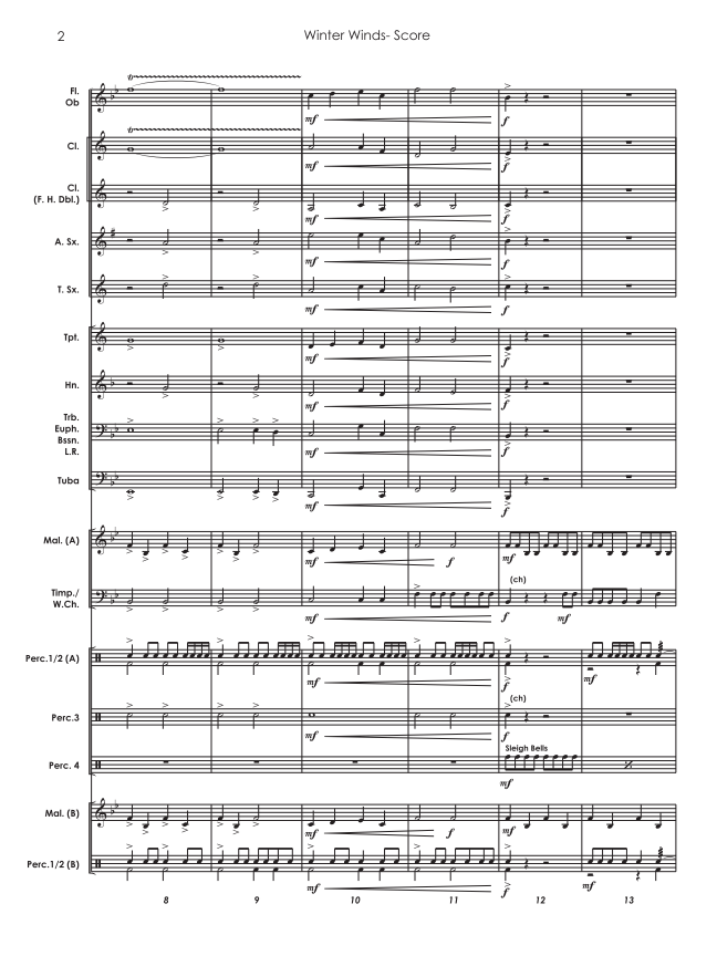 Randall Standridge Music Grade 0.5 - Winter Winds