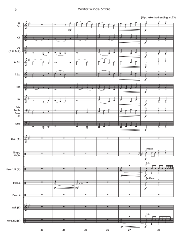 Randall Standridge Music Grade 0.5 - Winter Winds