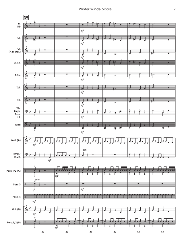 Randall Standridge Music Grade 0.5 - Winter Winds