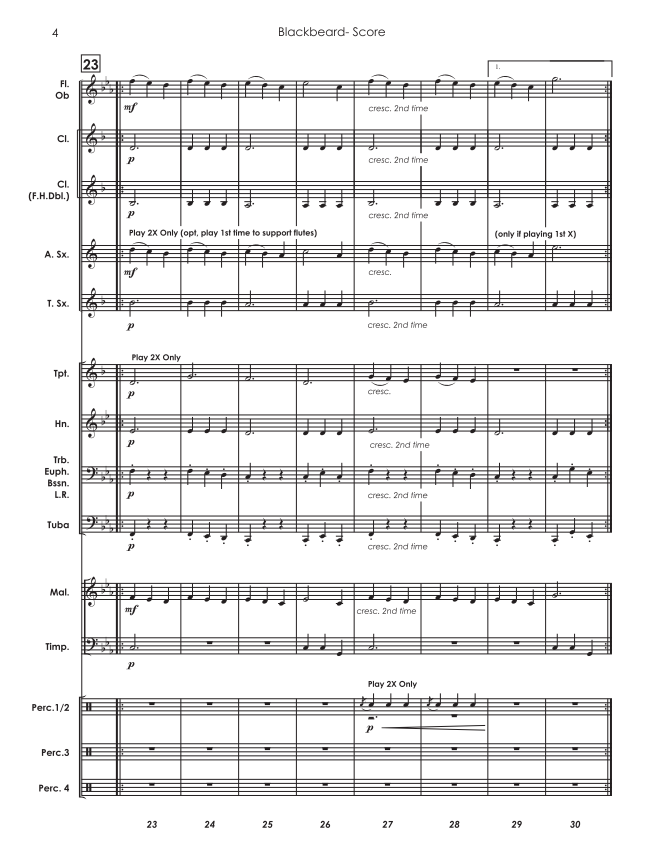 Randall Standridge Music Grade 0.5 - Blackbeard