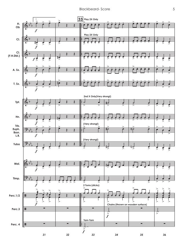 Randall Standridge Music Grade 0.5 - Blackbeard