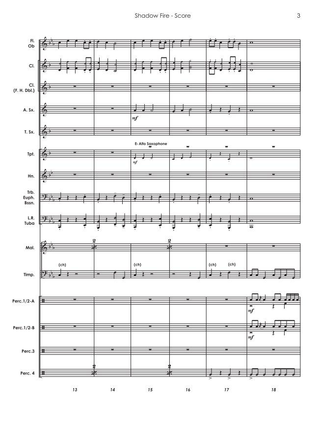 Randall Standridge Music Grade 0.5 - Shadow Fire