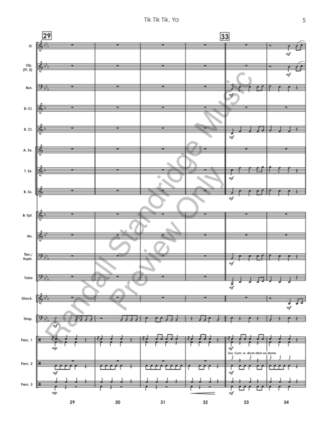 Randall Standridge Music Grade 0.5 - Tik Tik Tik Ya