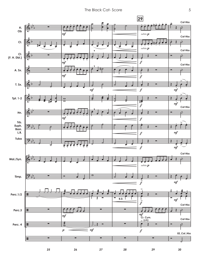 Randall Standridge Music Grade 1.5 - The Black Cat