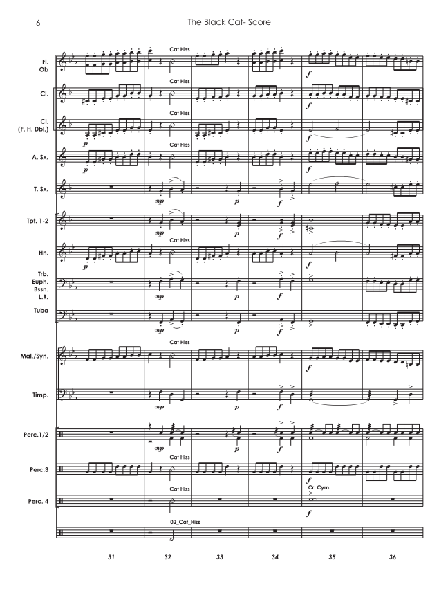 Randall Standridge Music Grade 1.5 - The Black Cat