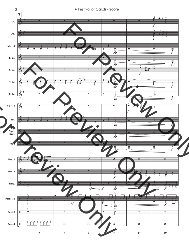 Randall Standridge Music Grade 1.5 - A Festival of Carols