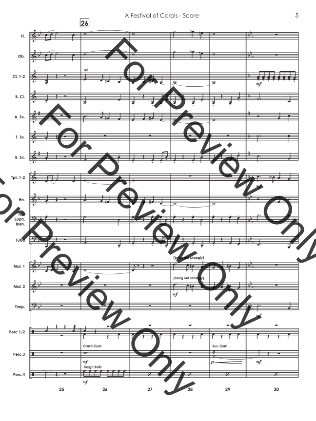 Randall Standridge Music Grade 1.5 - A Festival of Carols