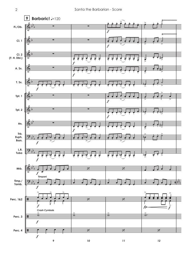 Randall Standridge Music Grade 1.5 - Santa The Barbarian