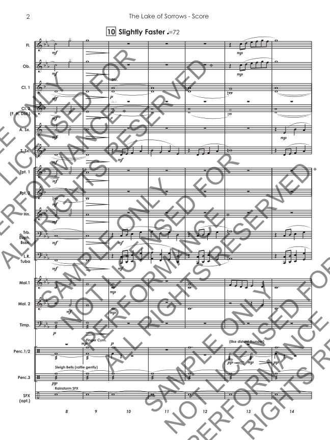 Randall Standridge Music Grade 1.5 - Lake Of Sorrows