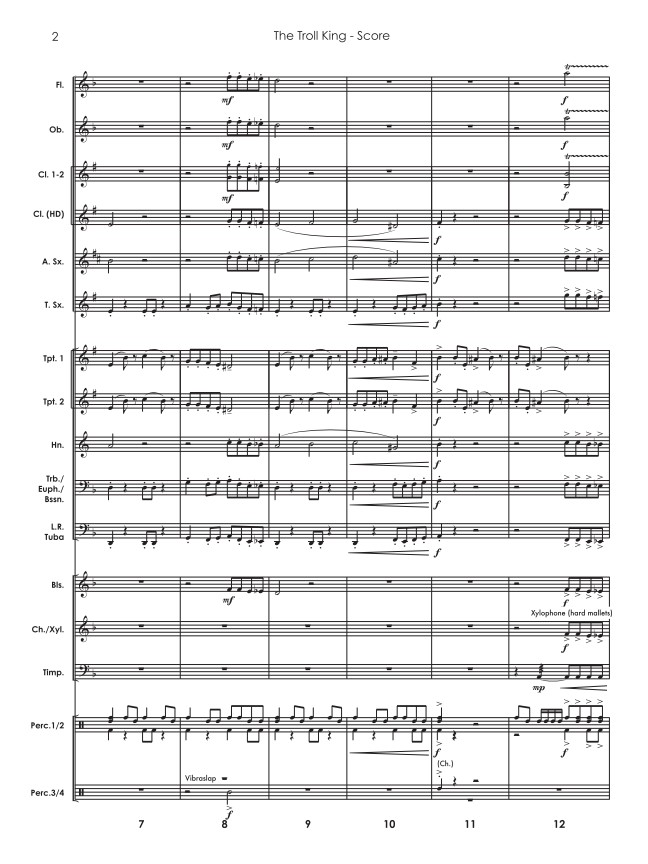 Randall Standridge Music Grade 1.5 - The Troll King