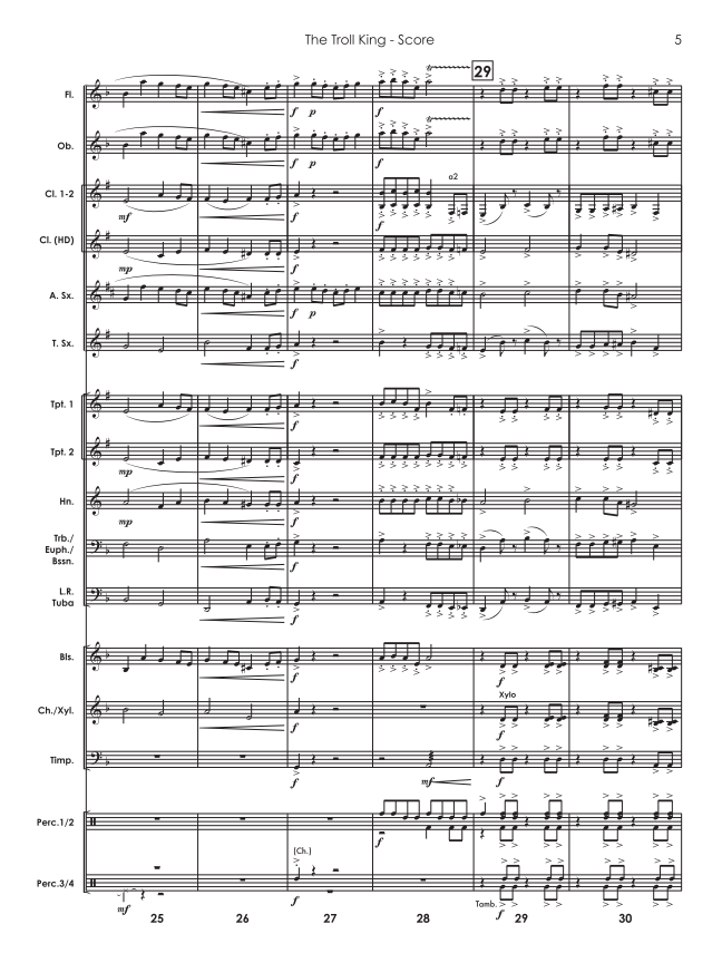 Randall Standridge Music Grade 1.5 - The Troll King