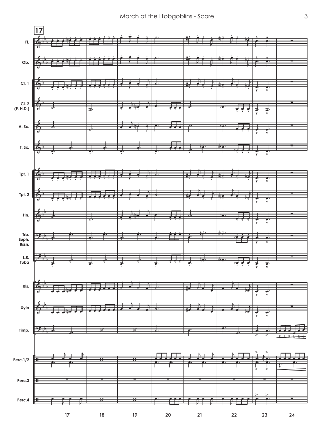 Randall Standridge Music Grade 1.5 - March of the Hobgoblins