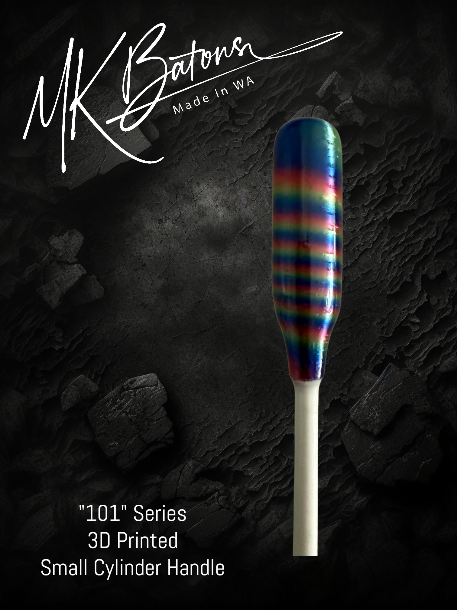 MK Batons - “101" Series 3D Printed