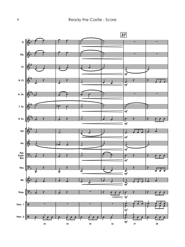 Randall Standridge Music Grade 1 - Ready The Castle