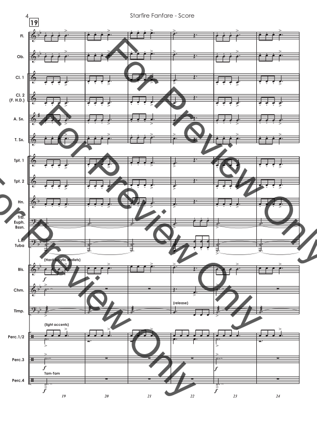 Randall Standridge Music Grade 1 - Starfire Fanfare