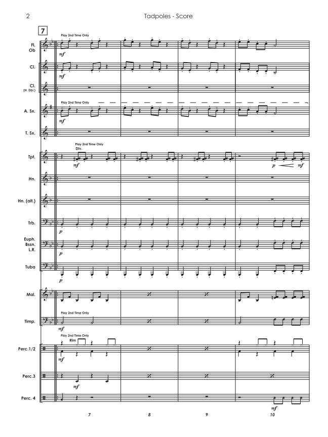 Randall Standridge Music Grade 1 - Tadpoles