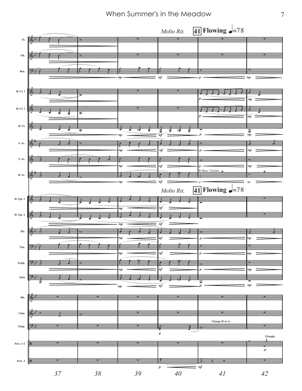 Randall Standridge Music Grade 1 - When Summer's In The Meadow