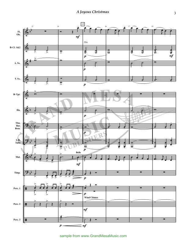 Randall Standridge Music Grade 1 - A Joyous Christmas