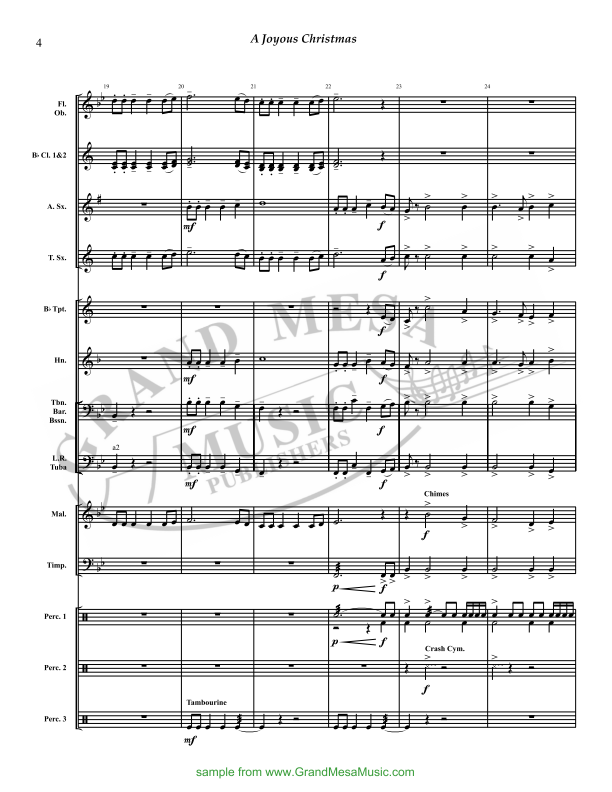 Randall Standridge Music Grade 1 - A Joyous Christmas