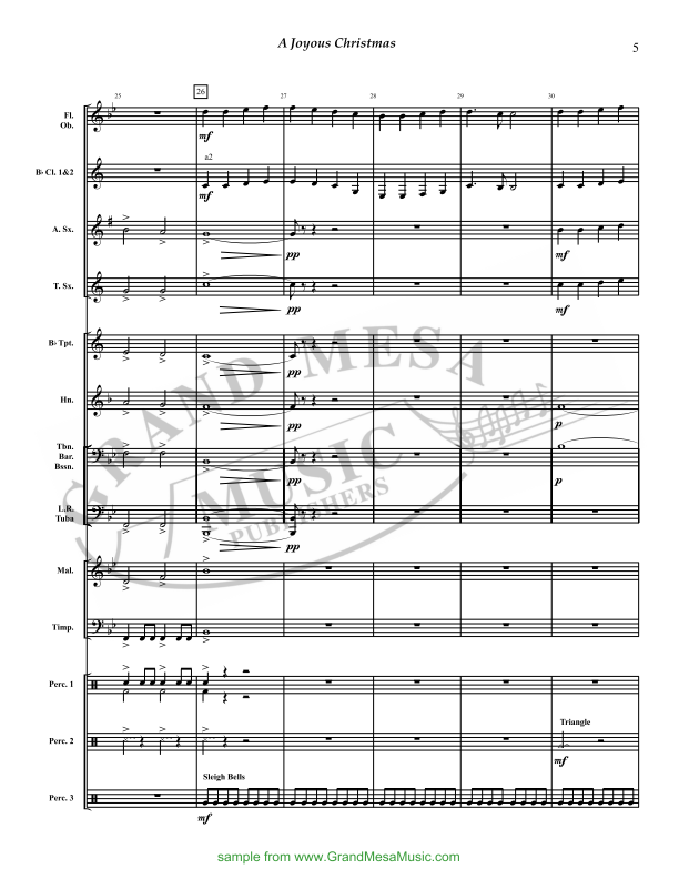 Randall Standridge Music Grade 1 - A Joyous Christmas