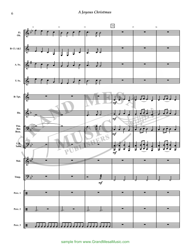 Randall Standridge Music Grade 1 - A Joyous Christmas