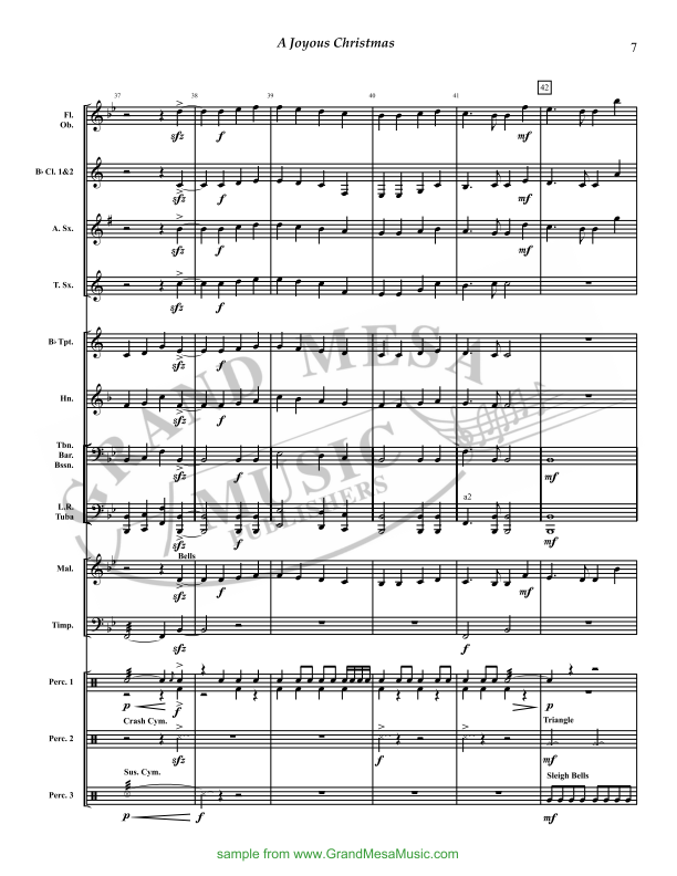 Randall Standridge Music Grade 1 - A Joyous Christmas