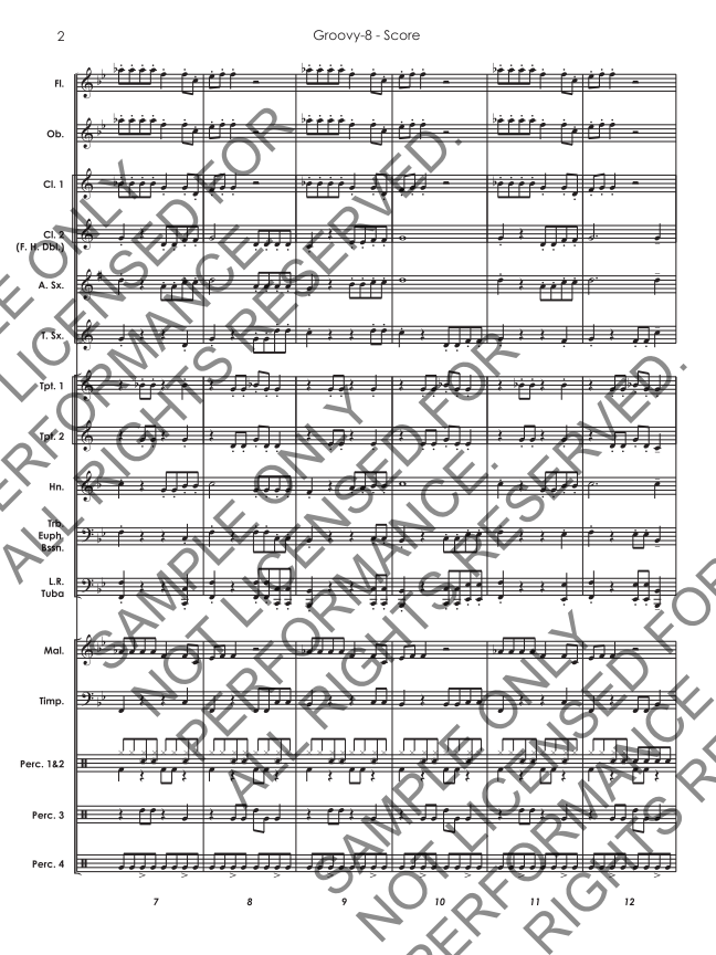 Randall Standridge Music Grade 1 - Groovy 8