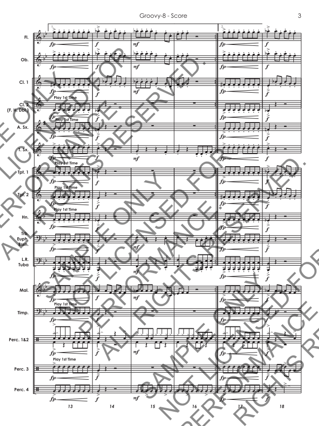 Randall Standridge Music Grade 1 - Groovy 8
