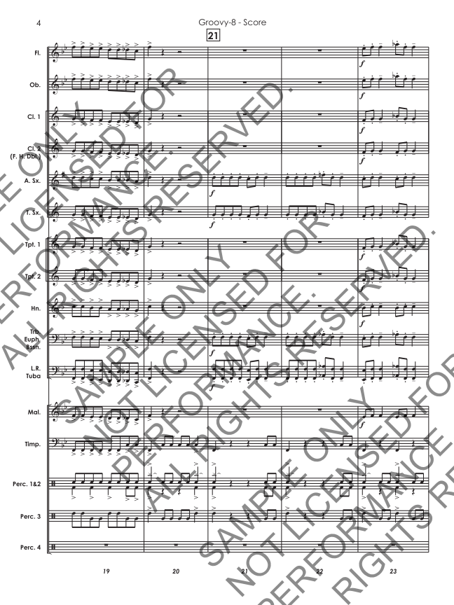 Randall Standridge Music Grade 1 - Groovy 8