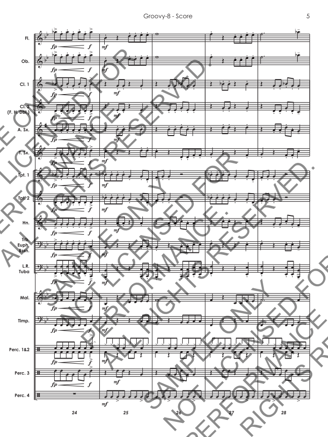 Randall Standridge Music Grade 1 - Groovy 8