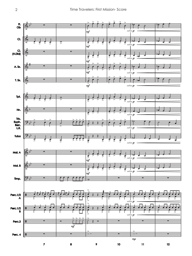 Randall Standridge Music Grade 1 - Time Travelers