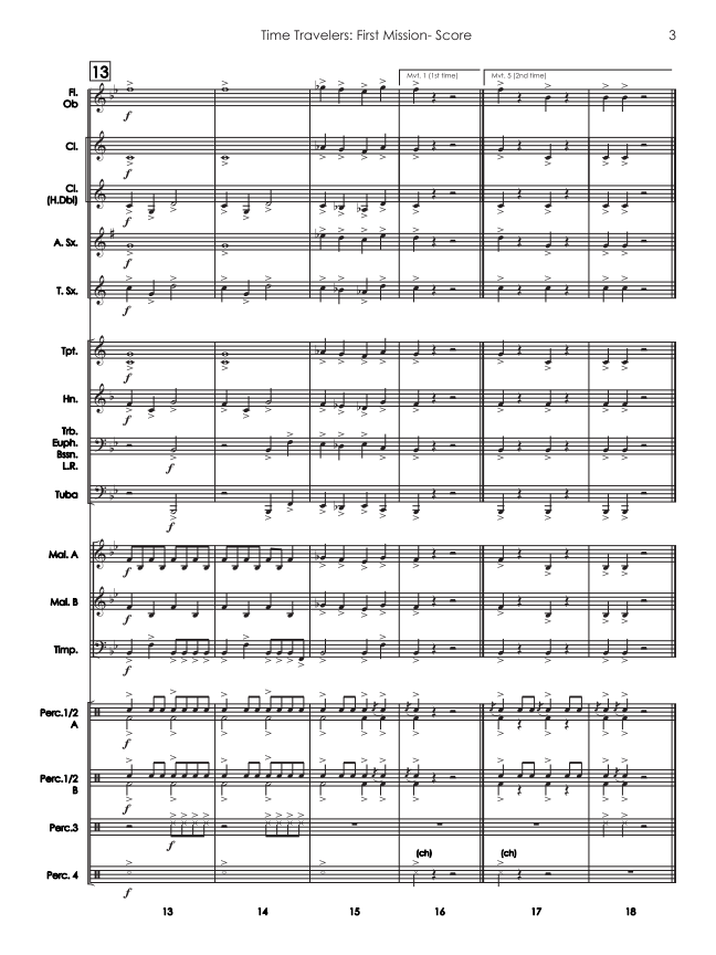 Randall Standridge Music Grade 1 - Time Travelers