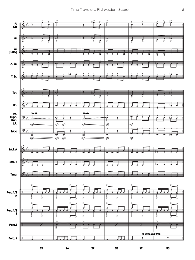 Randall Standridge Music Grade 1 - Time Travelers