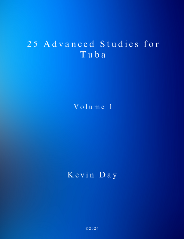 Advanced Studies for Tuba - Kevin Day - Hardcopy A4 Textbook