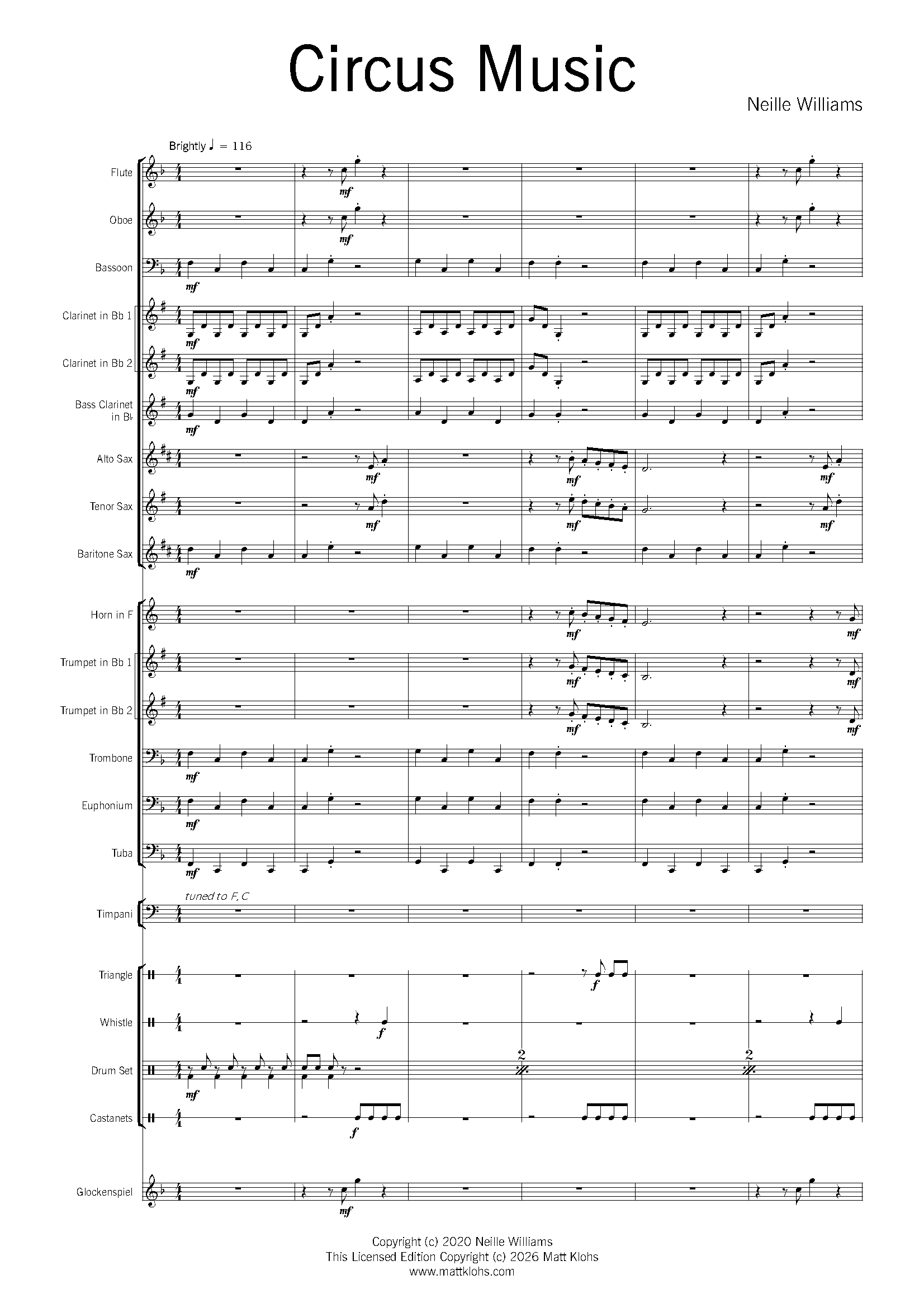 Grade 2 - Circus Music