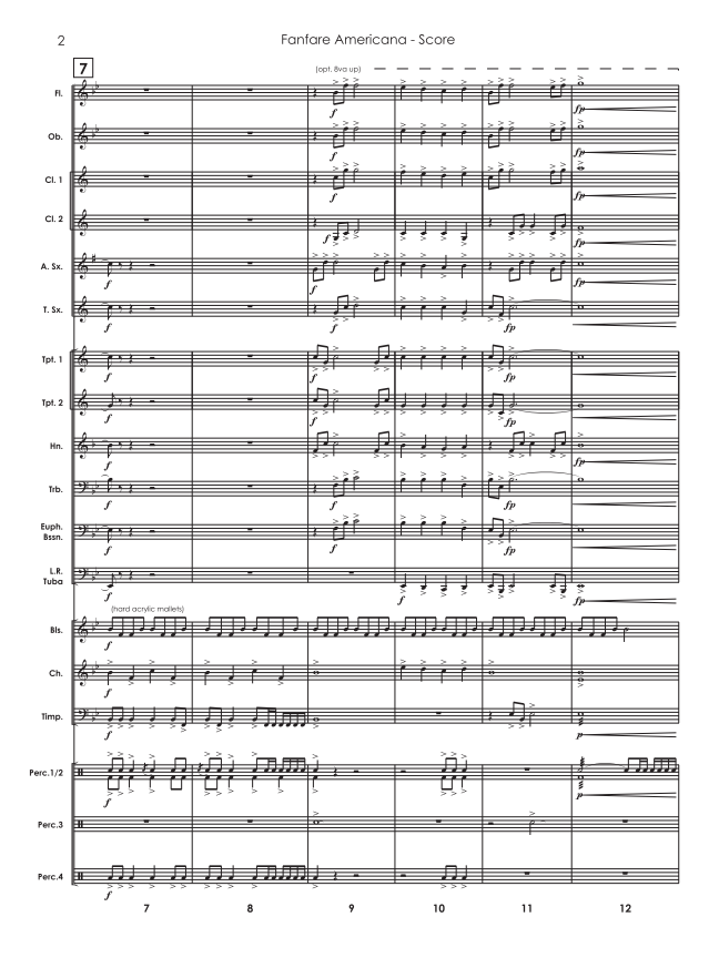 Randall Standridge Music Grade 2 - Fanfare Americana