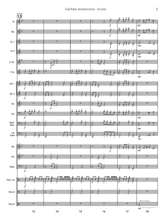 Randall Standridge Music Grade 2 - Fanfare Americana