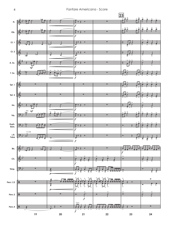 Randall Standridge Music Grade 2 - Fanfare Americana