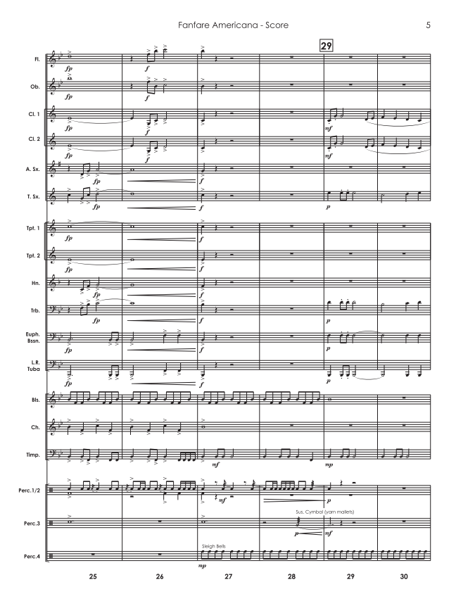 Randall Standridge Music Grade 2 - Fanfare Americana