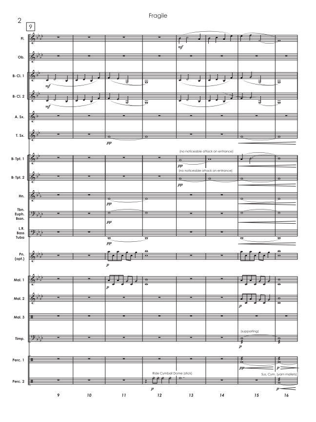 Randall Standridge Music Grade 2 - Fragile