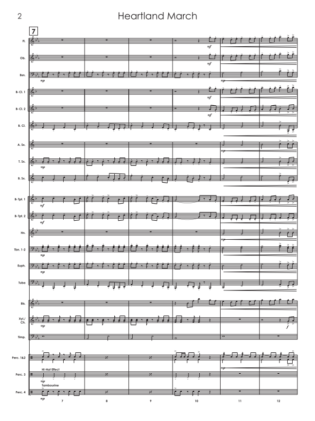 Randall Standridge Music Grade 2 - Heartland March