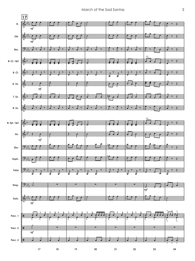 Randall Standridge Music Grade 2 - March Of The Sad Santas