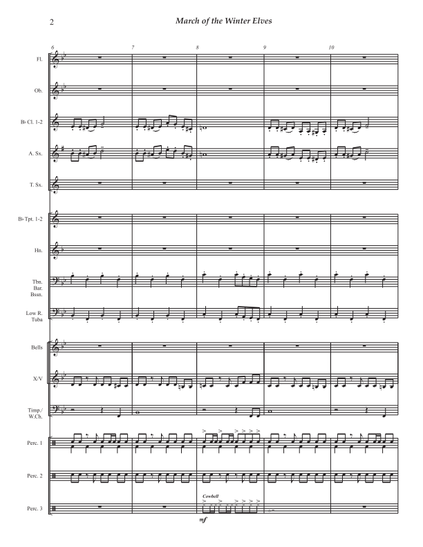 Randall Standridge Music Grade 2 - March Of The Winter Elves