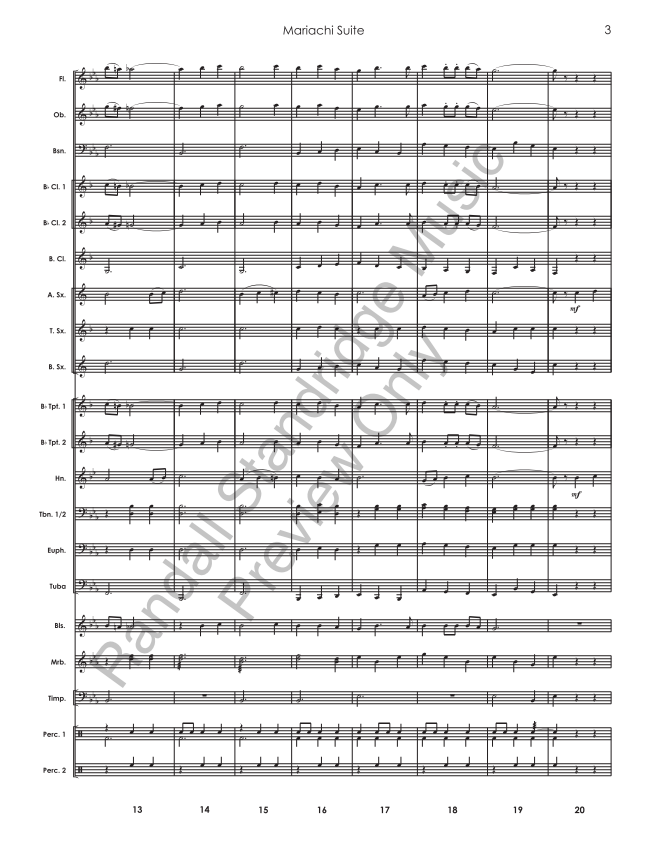 Randall Standridge Music Grade 2 - Mariachi Suite