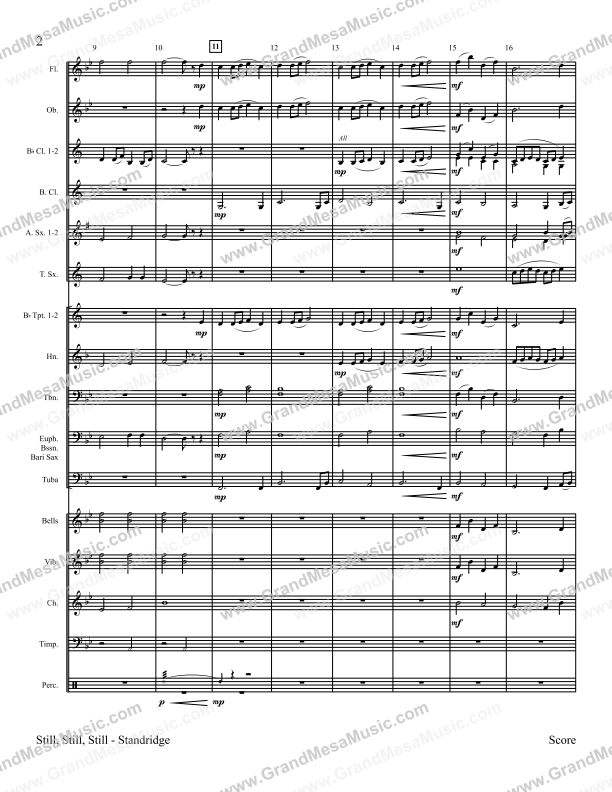 Randall Standridge Music Grade 2 - Still, Still, Still