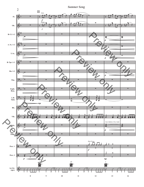 Randall Standridge Music Grade 2 - Summer Song