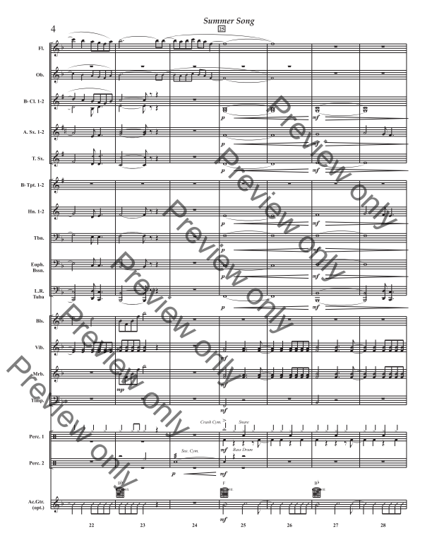 Randall Standridge Music Grade 2 - Summer Song