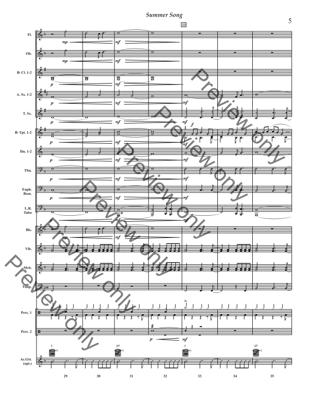 Randall Standridge Music Grade 2 - Summer Song