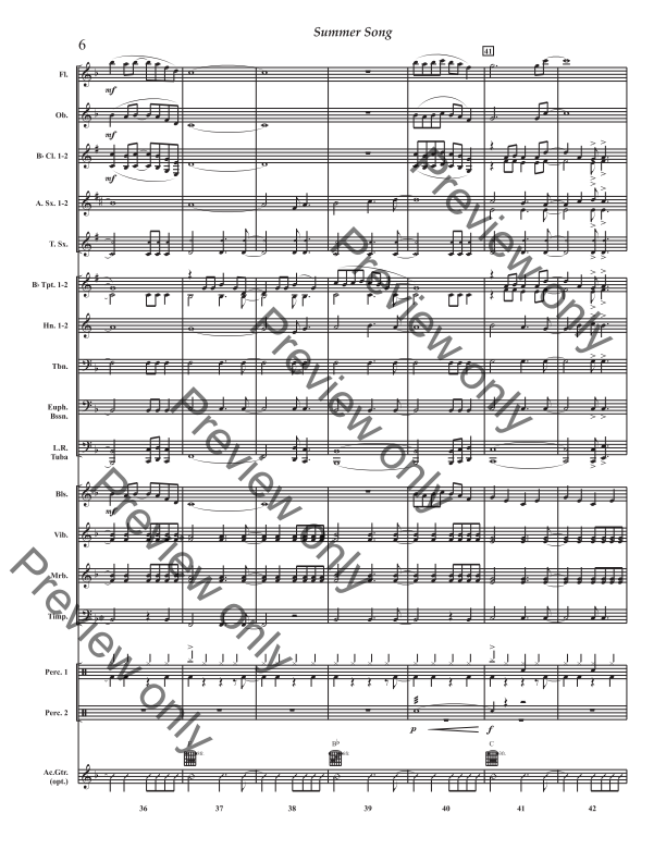 Randall Standridge Music Grade 2 - Summer Song